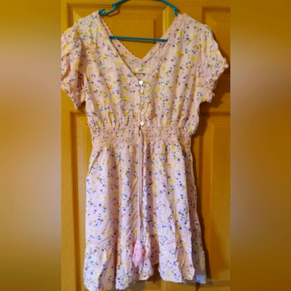 Lightweight floral dress